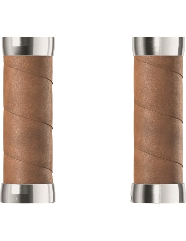 Brooks handvatten Slender Leather grips 100mm honey