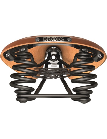 Brooks zadel Flyer Carved Honey