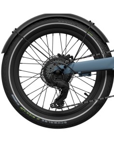 UTO achterwiel OG20 zonder schijf band zwart