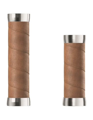 Brooks handvatten Slender Leather grips 100/130mm aged