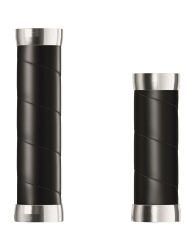 Brooks handvatten Slender Leather grips 100/130mm black