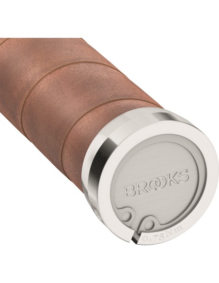 Brooks handvatten Slender Leather 100mm Aged