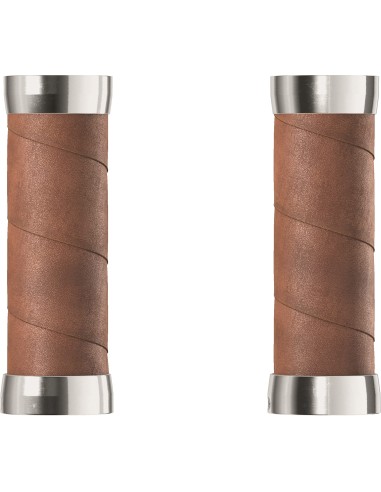 Brooks handvatten Slender Leather grips 100mm aged