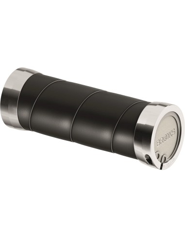 Brooks handvatten Slender Leather 100mm Black