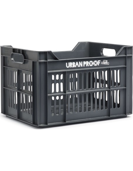 Urban Proof fietskrat 30L ash grey Recycled 40x30x25cm