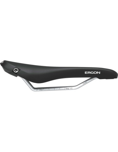 Ergon zadel SM dames zwart S/M zwart