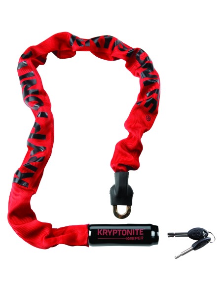 Kryptonite kettingslot Keeper 785 rood