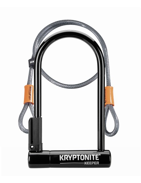 Kryptonite beugelslot Keeper 12 Standard met kabel