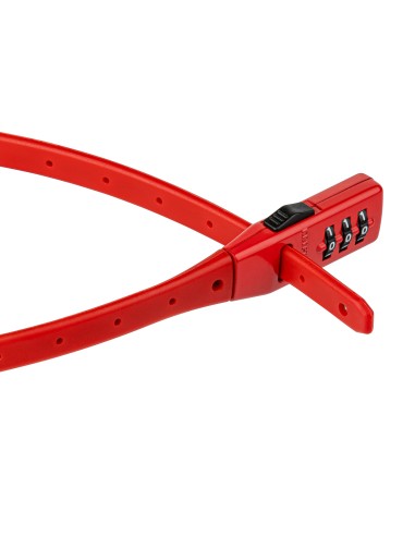 Kryptonite kabelslot code Click Lock Combo rood