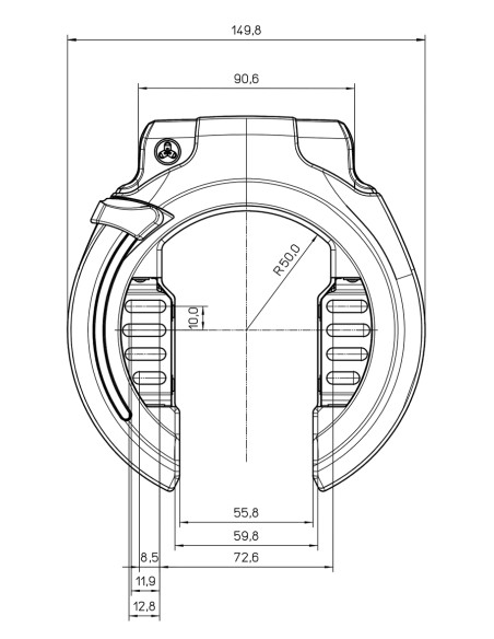 Trelock ringslot RS 453 P-O-C Standard NAZ ART2
