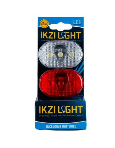 IKZI Light verlichtingsset ovaal 3 led batterij