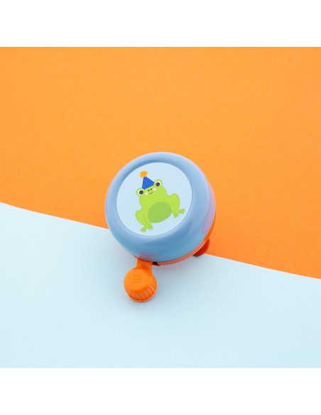 Widek bel Explorer Cheery Frog oranje/blauw op kaart