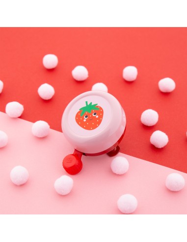 Widek bel Explorer Happy Strawberry rood/roze op kaart