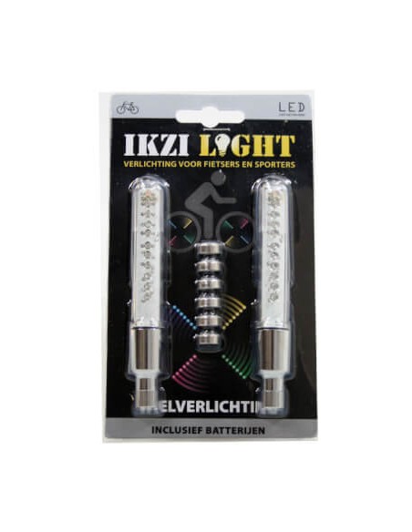IKZI Light Ventiellichten 11 led batterij 2 stuks