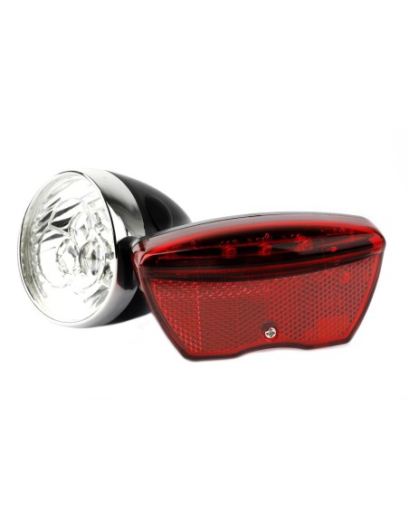 IKZI Light verlichtingsset Retro batterij zwart