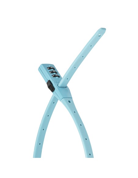 Trelock Zip Tie code slot blauw