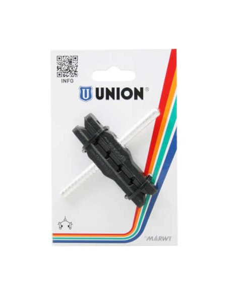 Union remblok V-brake met stift