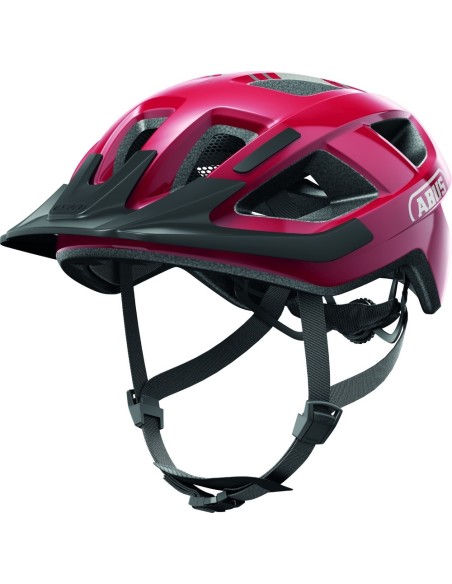 Abus helm Aduro 3.0 LED blaze red L 58-62cm