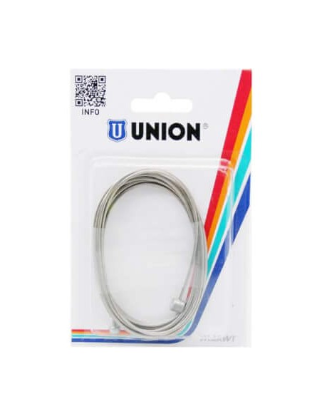Union rem binnenkabel 19 draads 2 nippels RVS