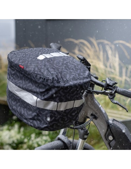 Klickfix mandtas regenhoes M zwart