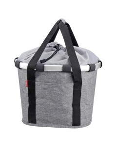 Klickfix mandtas 15L twist zilver