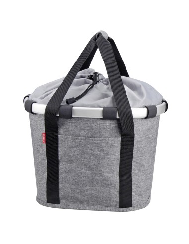 Klickfix Reisenthel mandtas 15L twist zilver