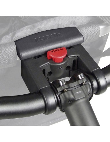 Klickfix mandtas 15L twist zilver