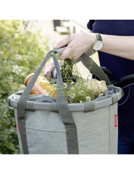 Klickfix mandtas 15L twist salie groen