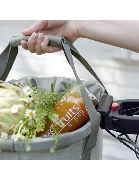 Klickfix mandtas 15L twist salie groen