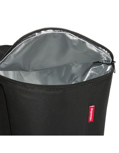 Klickfix koeltas voor mandtas 16L twist zilver