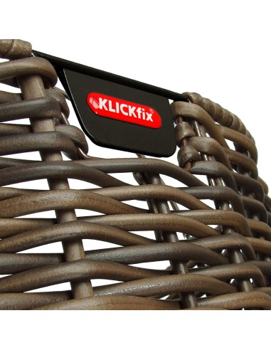 Klickfix mand structura oval 16L KF bruin