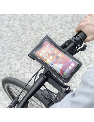 Klickfix telefoontas light M zwart