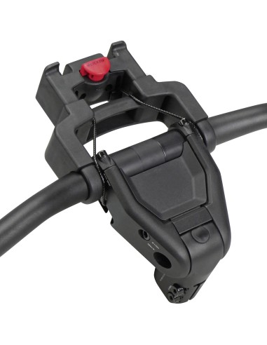 Klickfix afstand adapter breedte 100mm zwart