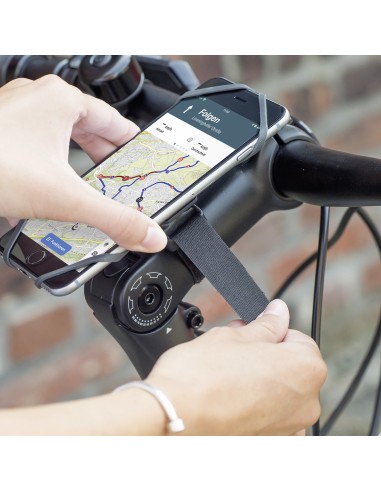 Klickfix phonepad loop met band 11x6x3.8cm zwart