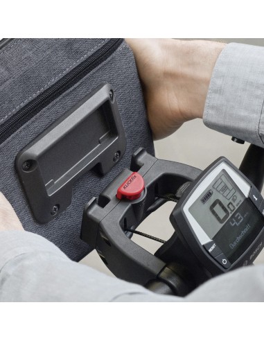Klickfix stuuradapter E-bike met slot CC-100 zwart