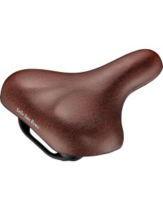 Selle San Remo zadel Vienna met handgreep bruin