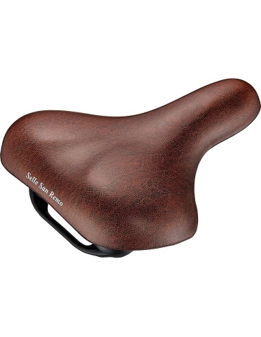 Selle San Remo zadel Vienna met handgreep bruin