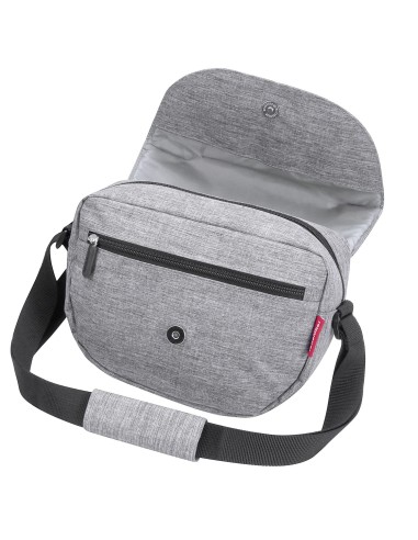 Klickfix stuurtas Funbag 4L twist zilver