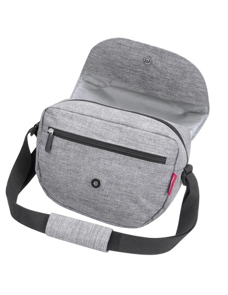Klickfix stuurtas Funbag 4L twist zilver