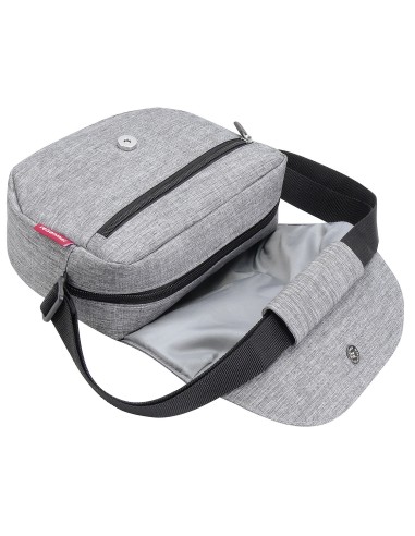 Klickfix stuurtas Funbag 4L twist zilver