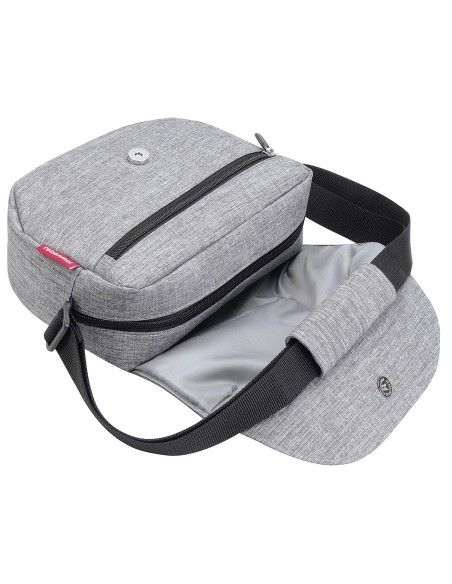 Klickfix stuurtas Funbag 4L twist zilver