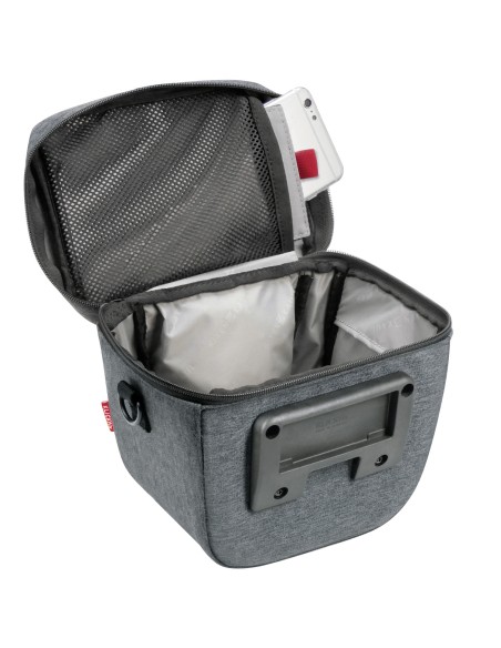 Klickfix stuurtas Aventour compact city 3L grijs