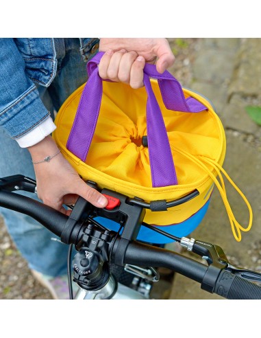 Klickfix stuurtas shopper kind Lori 4L blauw