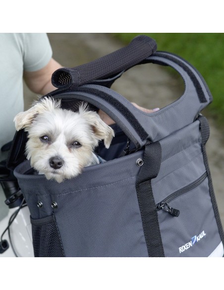 Klickfix zonnescherm voor Doggy tas zwart