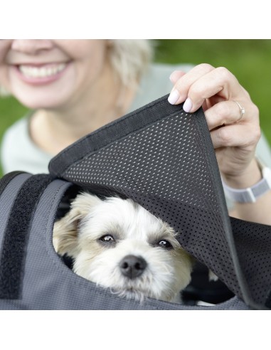 Klickfix zonnescherm voor Doggy tas zwart