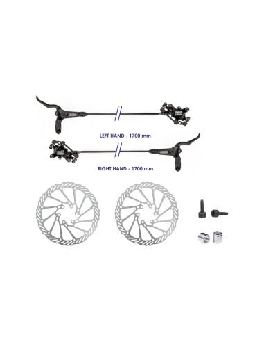 Elvedes schijfremset L+R HP400