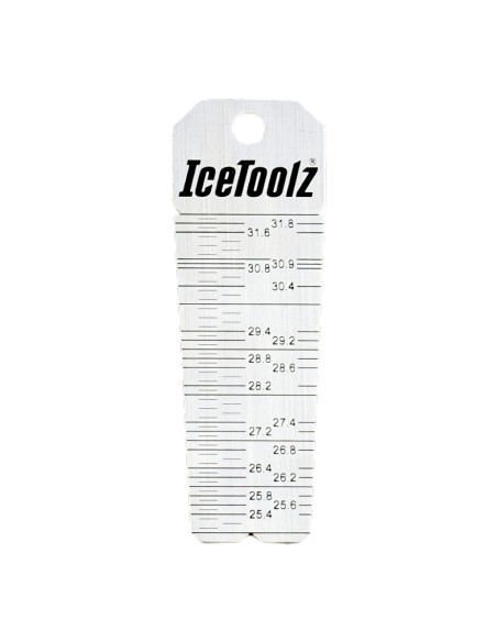 IceToolz Xpert zadelpenbuis meter 25.0-31.8mm