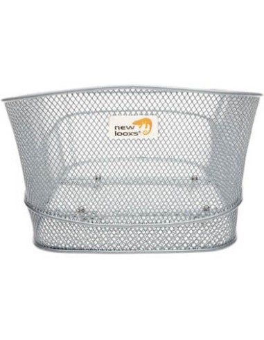 New Looxs mand Stresa staal 22L zilver 42x33x20cm