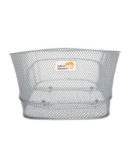 New Looxs mand Stresa staal 22L zilver 42x33x20cm