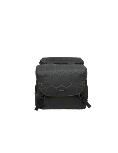 New Looxs fietstas dubbel Mondi Joy Quilted black 38L